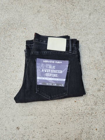 "The Pen" 14 oz Slim 4-Way Stretch Selvedge - Paul