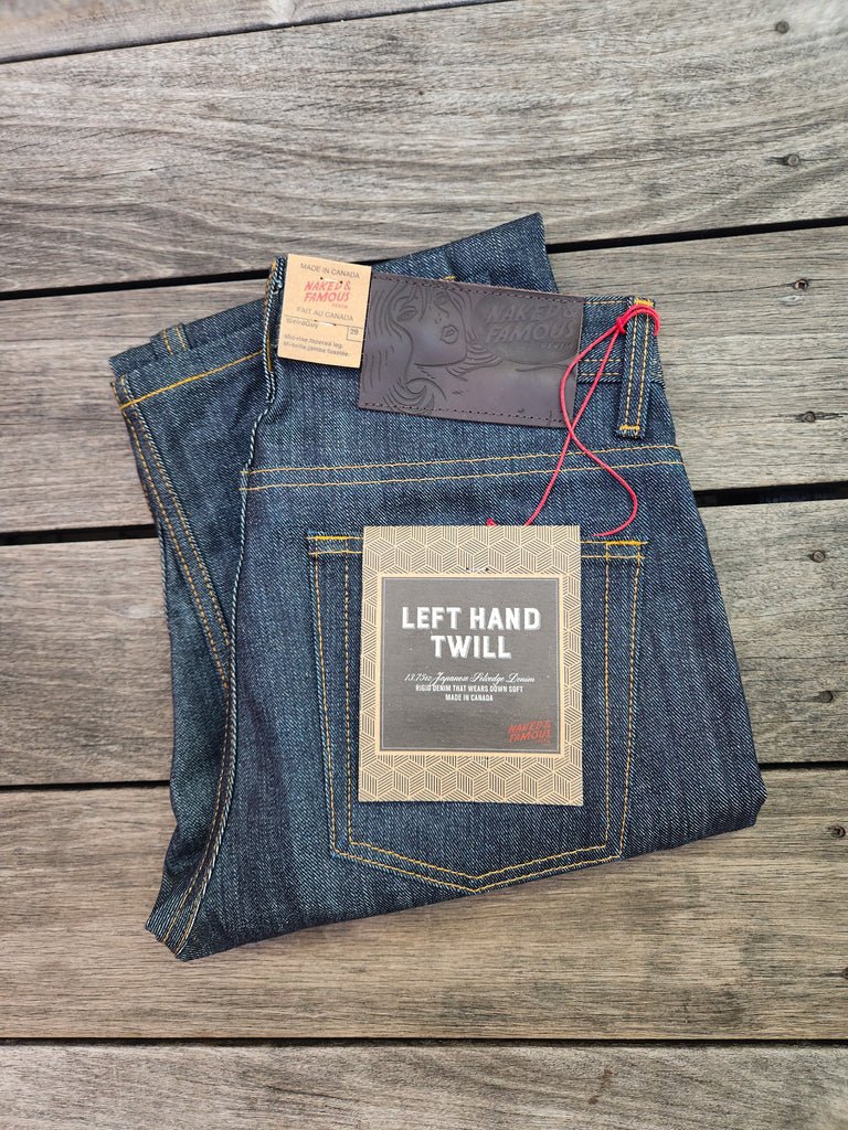 Weird Guy Left Hand Twill Selvedge Indigo