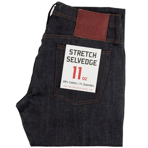 UB222 Tapered Fit Stretch Selvedge Indigo